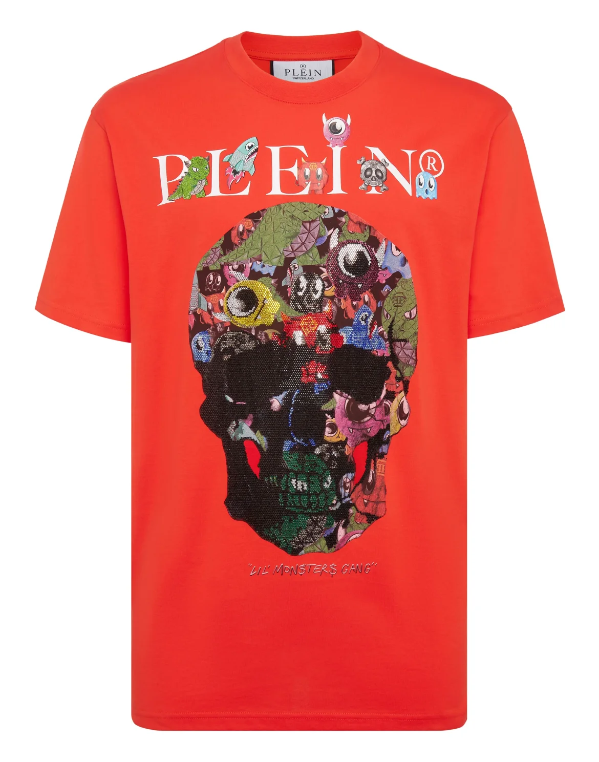 T-shirt Round Neck SS Monsters, цвет: Красный