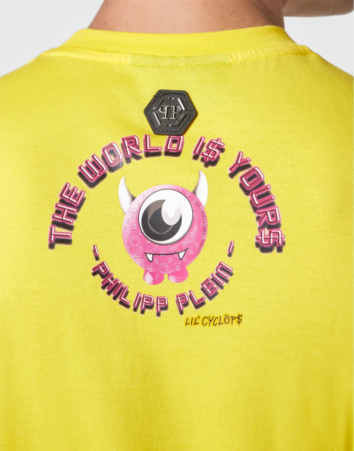 T-shirt Round Neck SS Monsters, цвет: Желтый