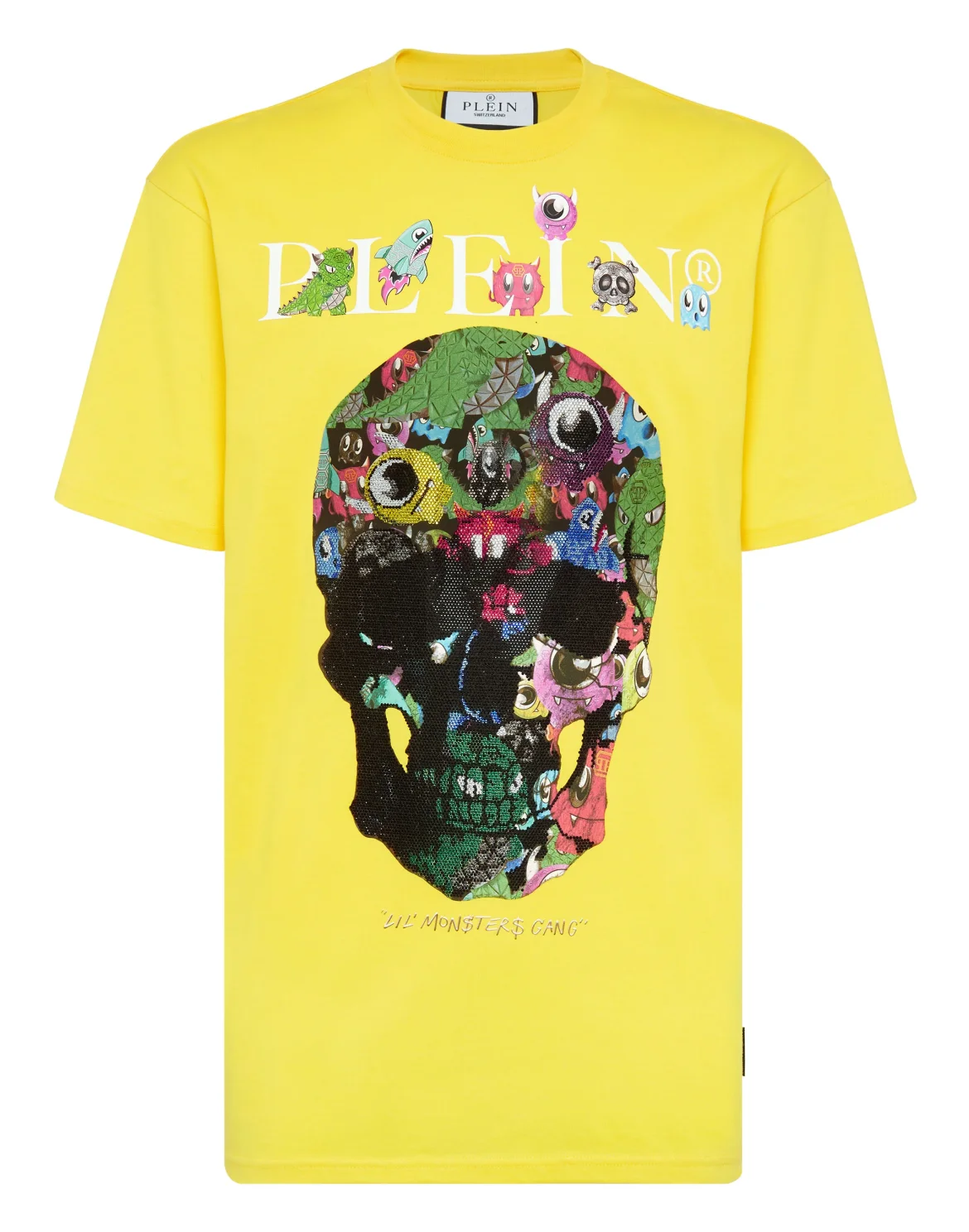 T-shirt Round Neck SS Monsters, цвет: Желтый