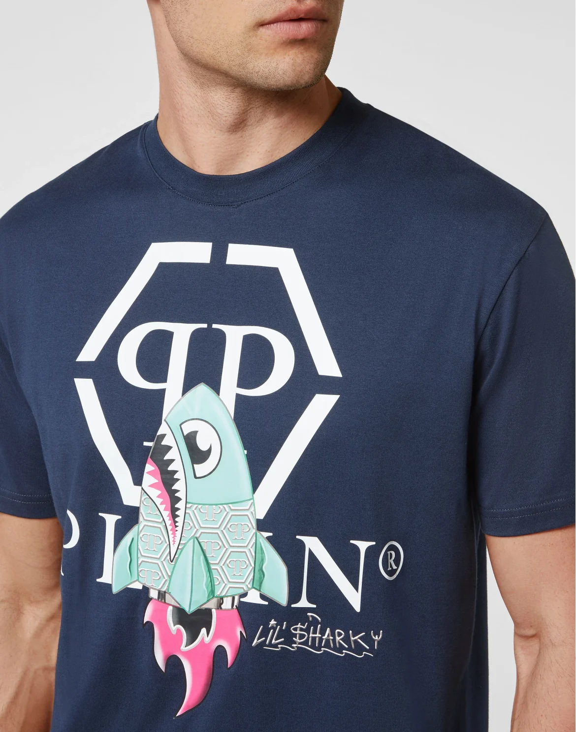 T-shirt Round Neck SS Monsters, цвет: Синий