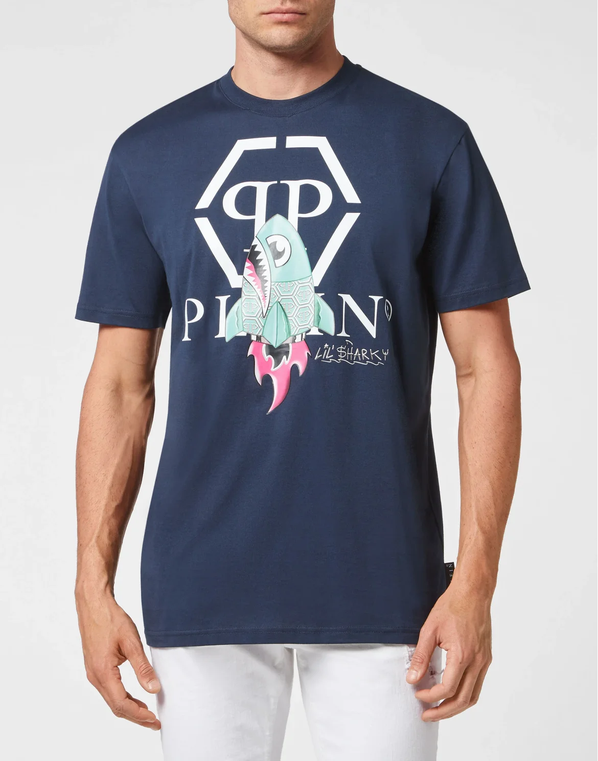 T-shirt Round Neck SS Monsters, цвет: Синий