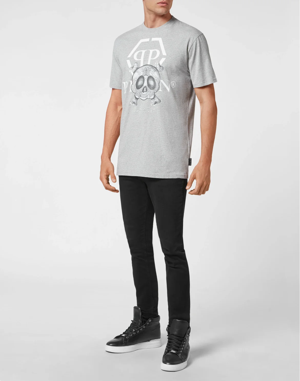 T-shirt Round Neck SS, цвет: Серый