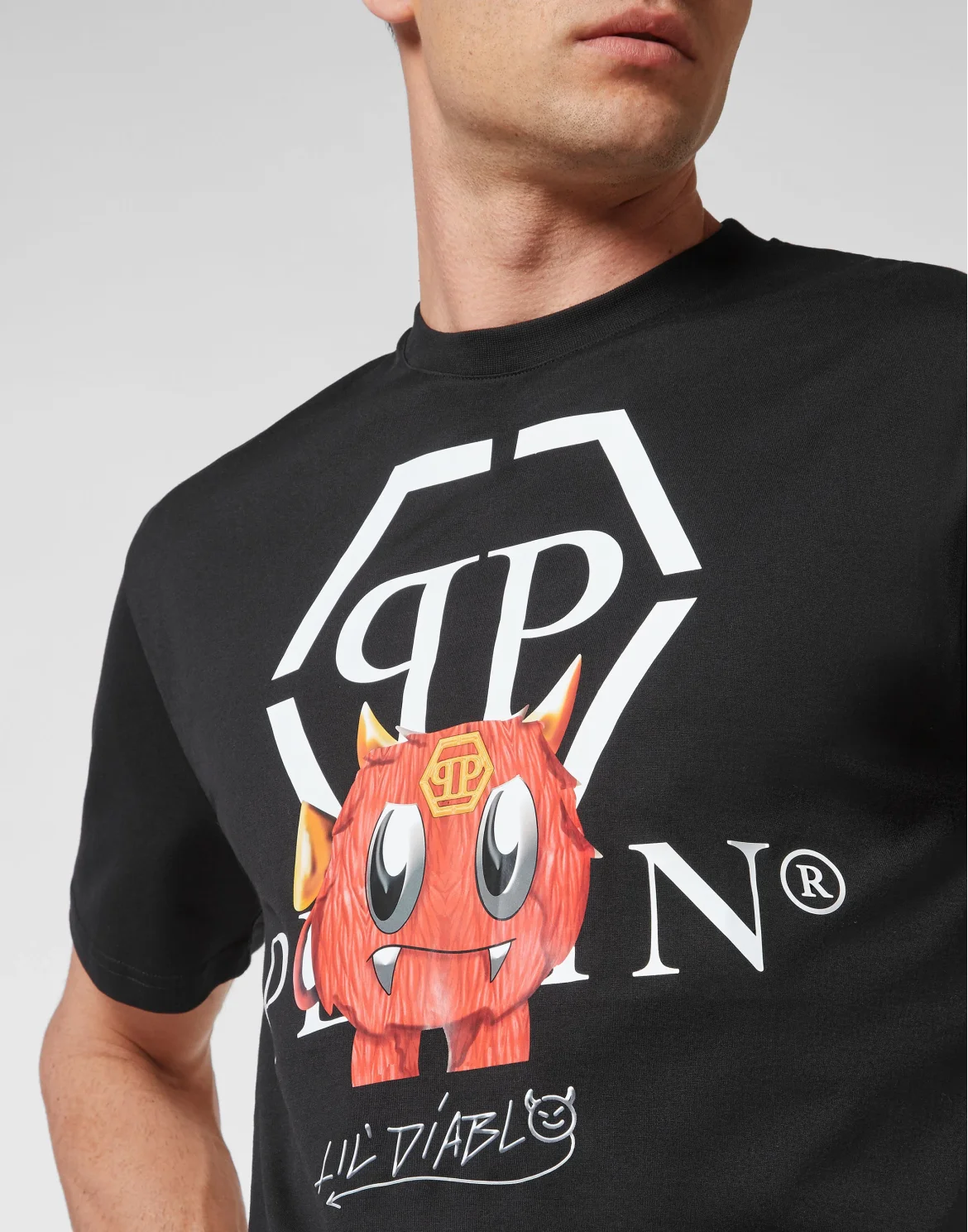 T-shirt Round Neck SS Monsters, цвет: Черный