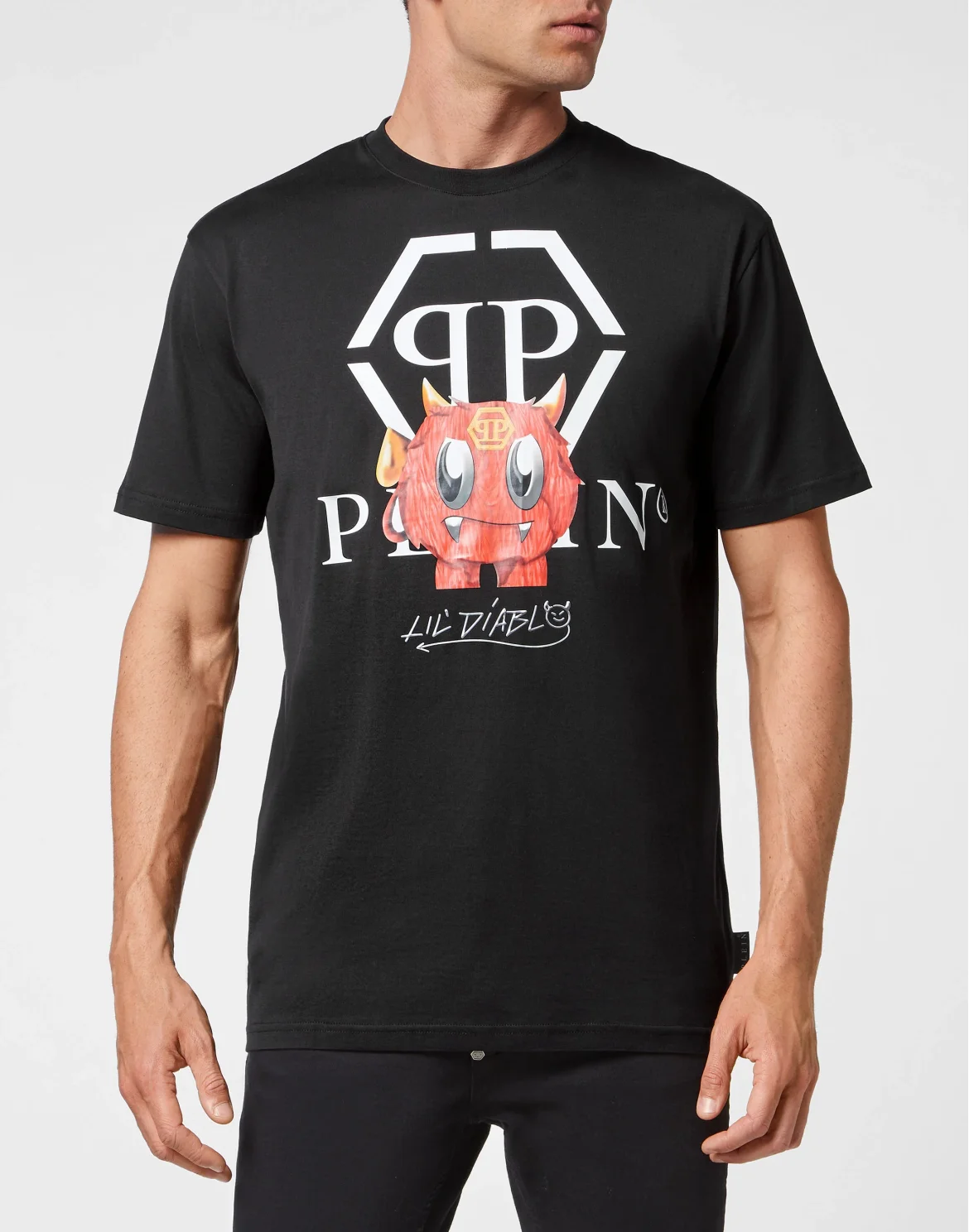 T-shirt Round Neck SS Monsters, цвет: Черный