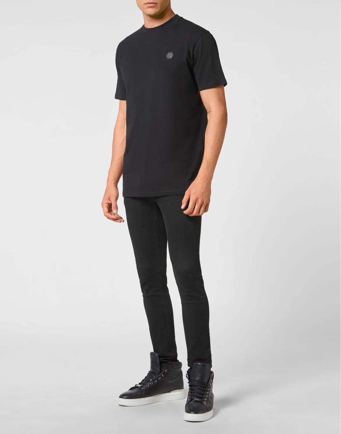 T-shirt Round Neck SS, цвет: Черный