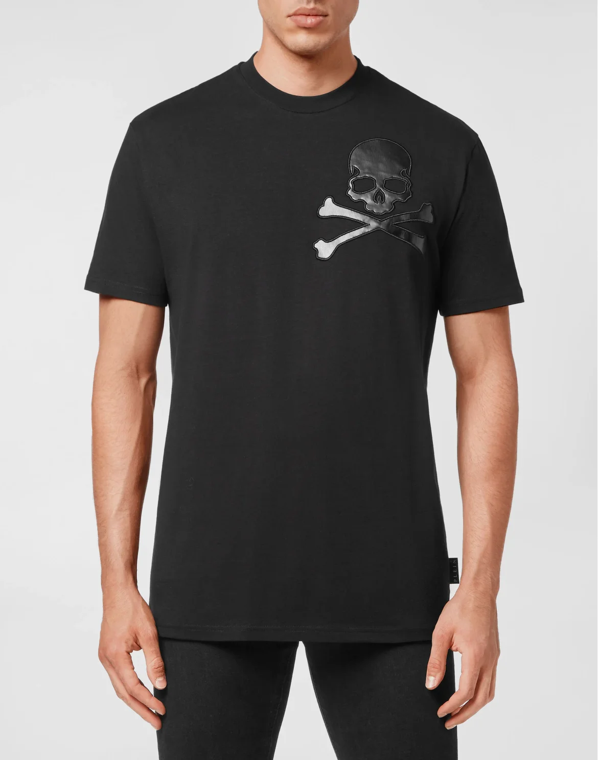 T-shirt Round Neck SS Skull, цвет: Черный