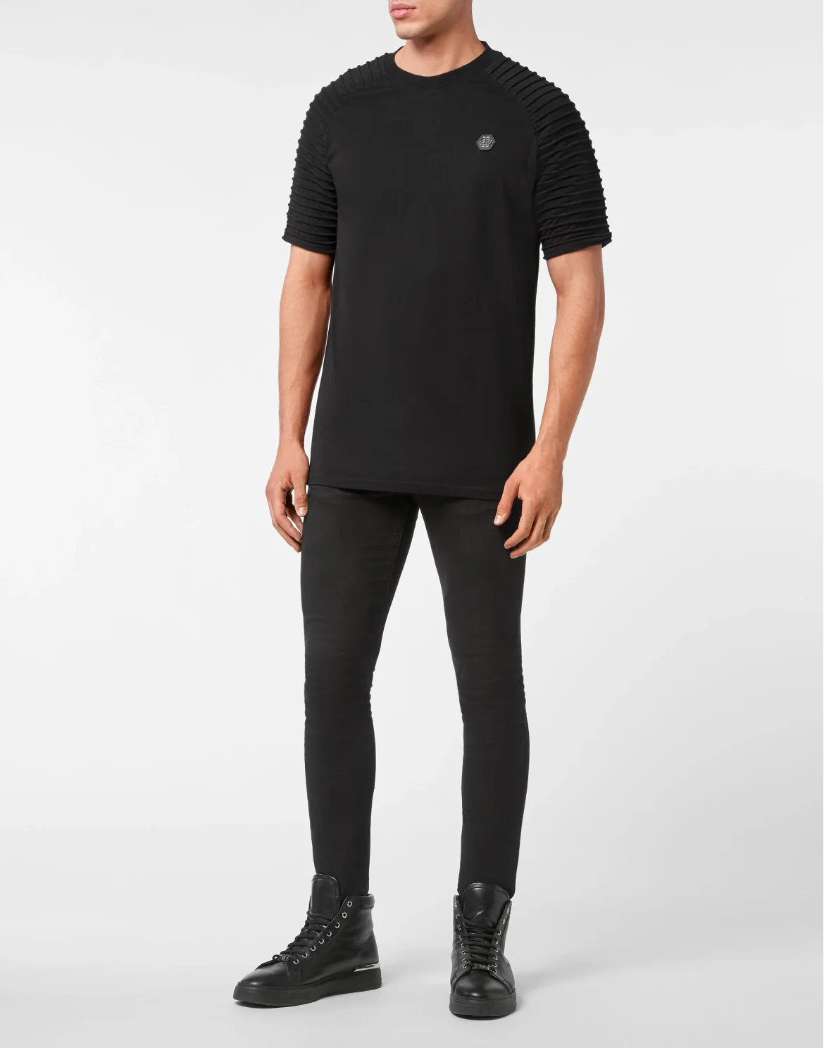 T-shirt Round Neck SS, цвет: Черный