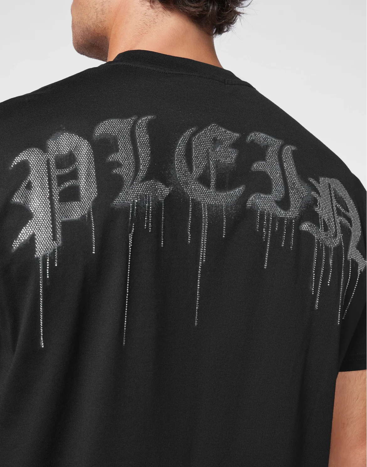T-shirt Round Neck SS Graffiti, цвет: Черный