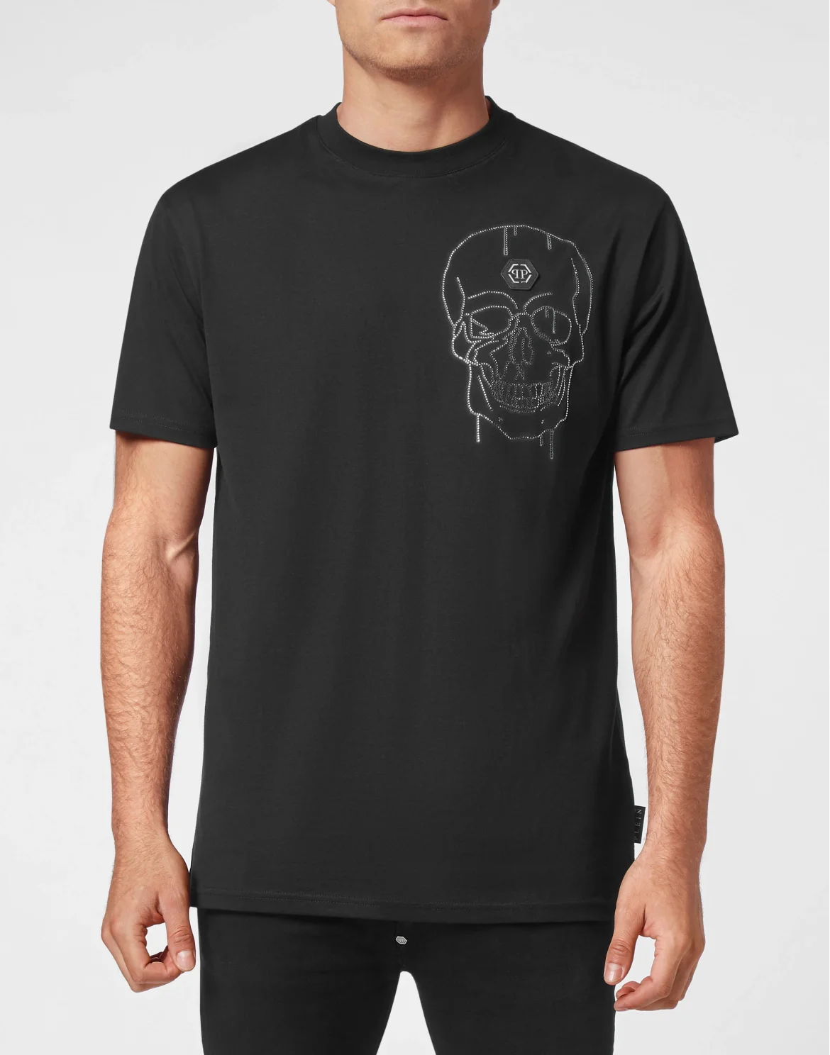 T-shirt Round Neck SS Graffiti, цвет: Черный