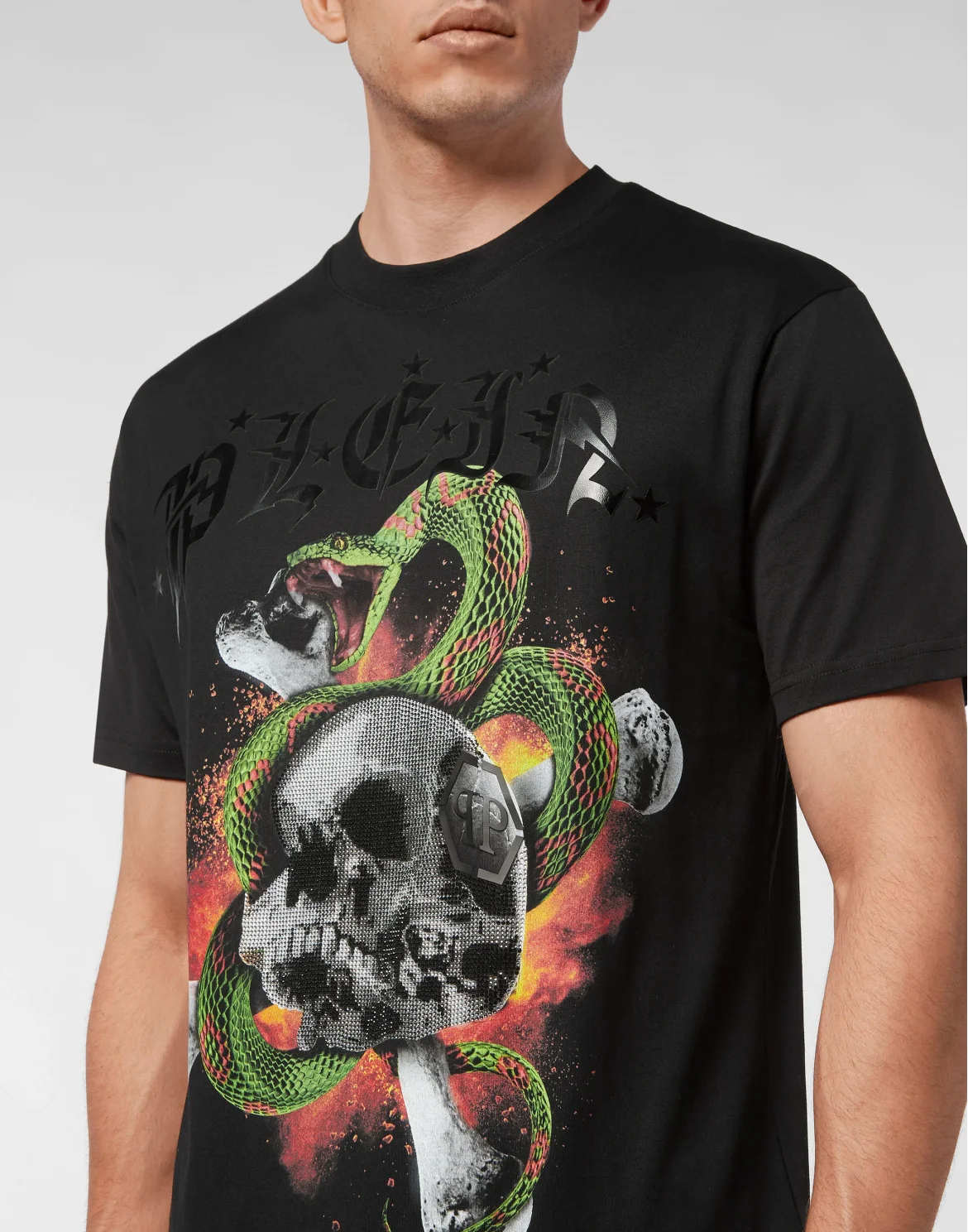T-shirt Round Neck SS, цвет: Черный
