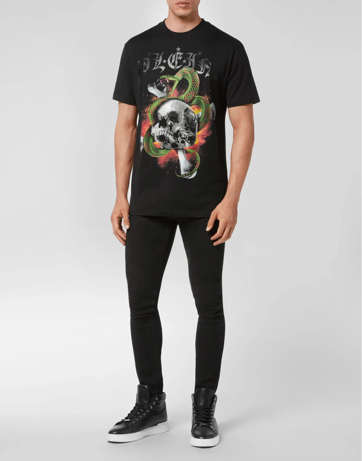 T-shirt Round Neck SS, цвет: Черный