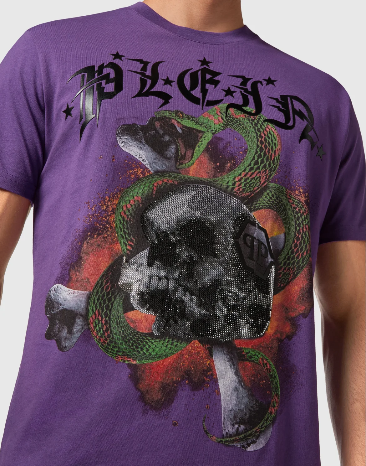 T-shirt Round Neck SS, цвет: Фиолетовый