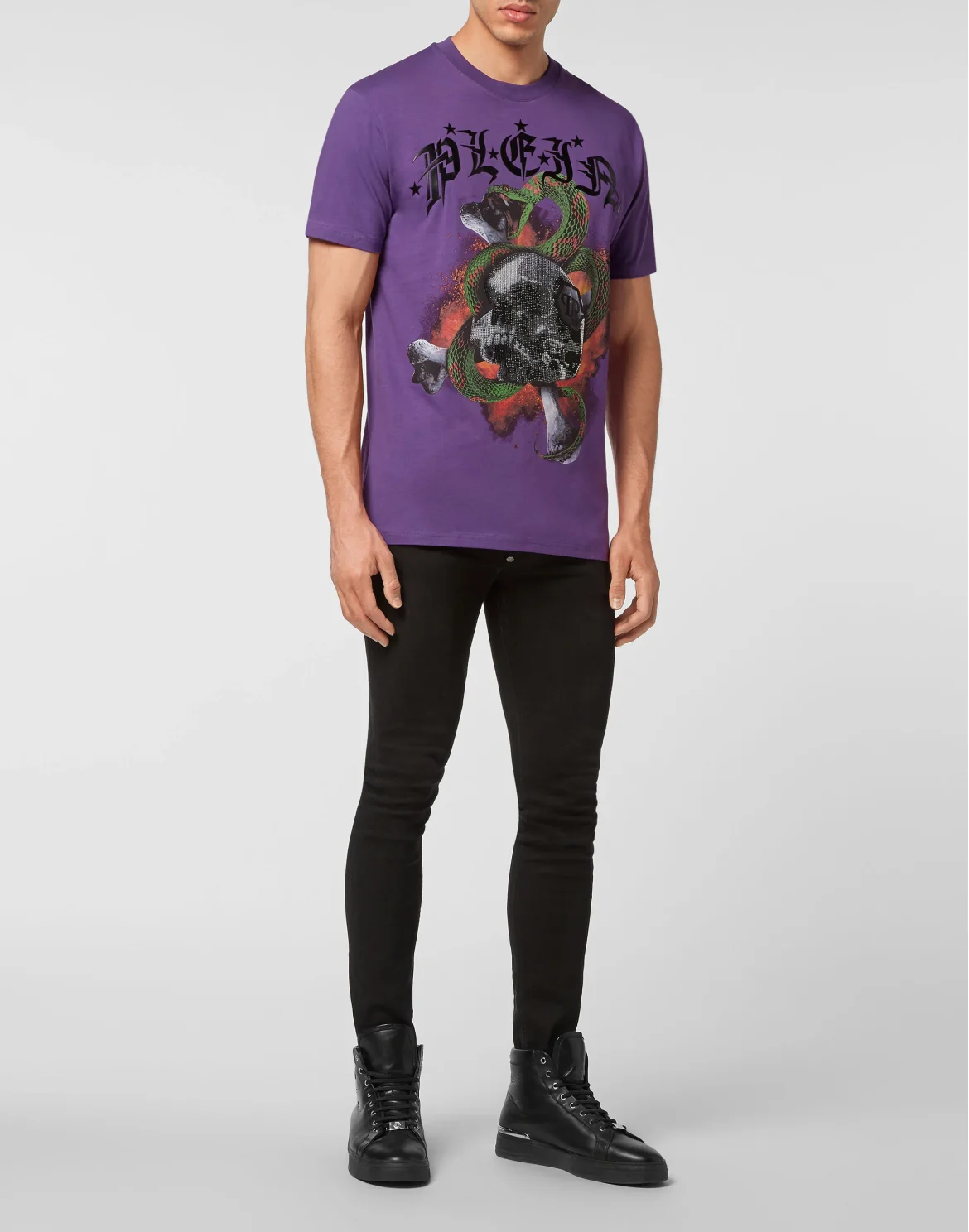 T-shirt Round Neck SS, цвет: Фиолетовый