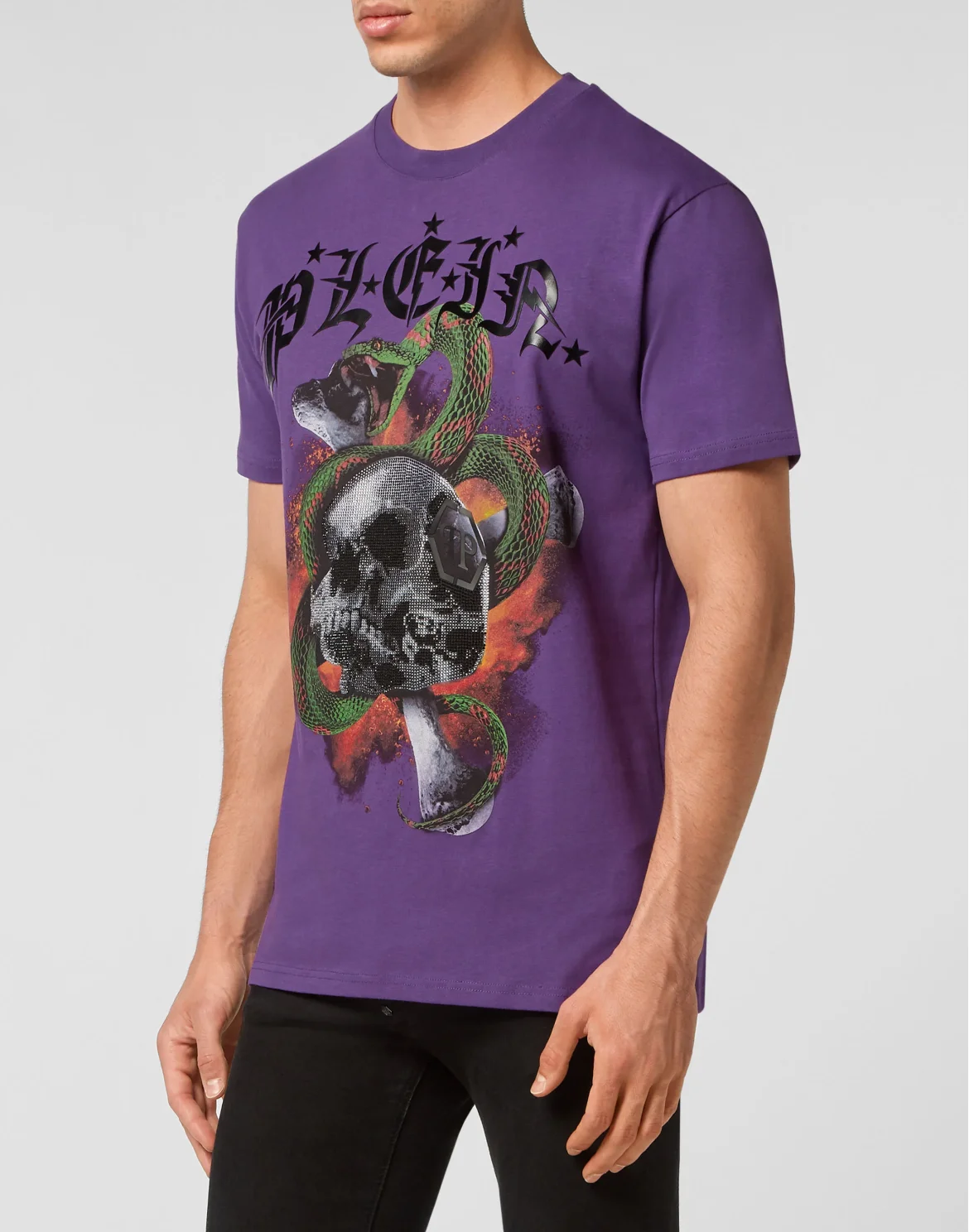 T-shirt Round Neck SS, цвет: Фиолетовый