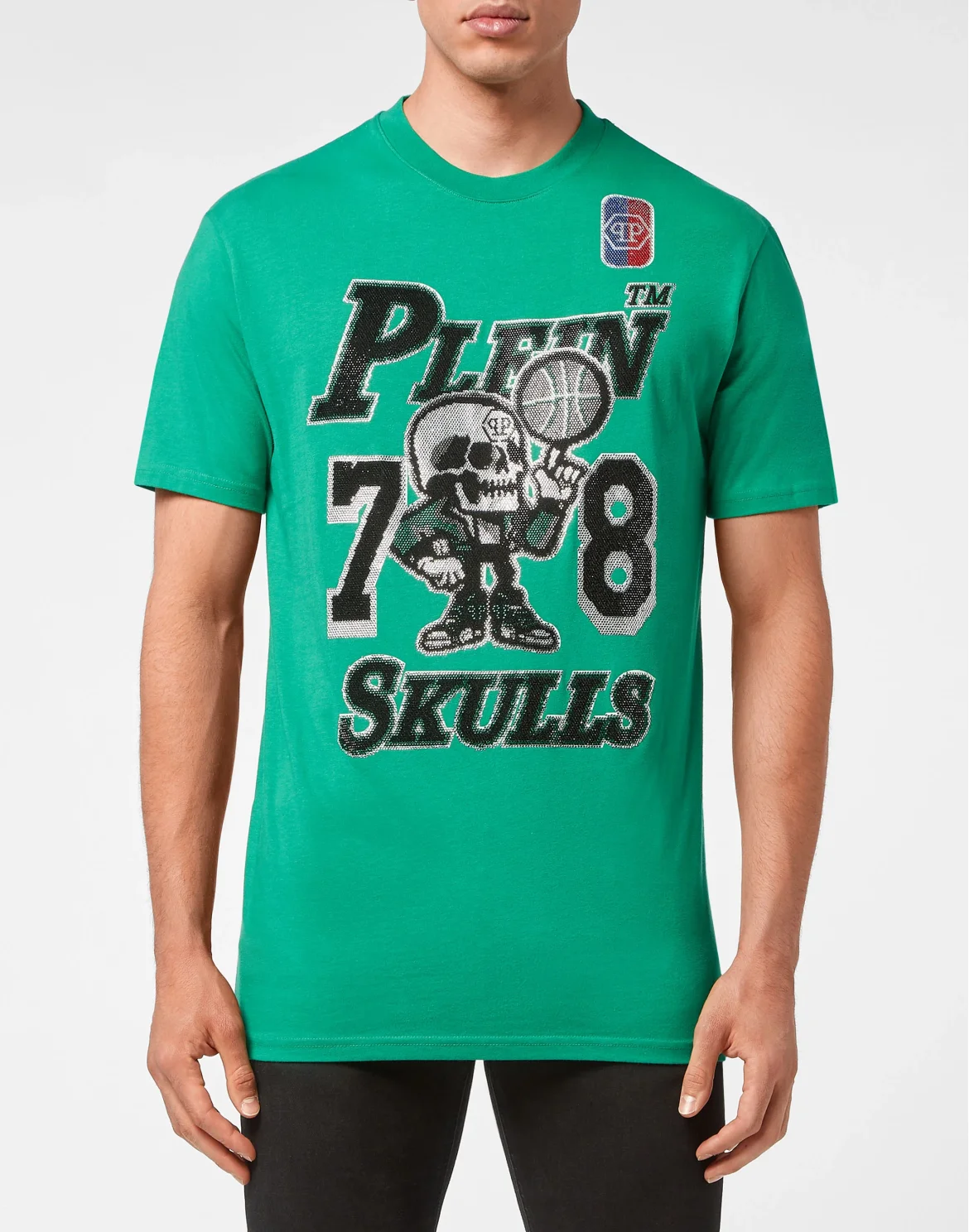 T-shirt Round Neck SS Basketball, цвет: Зеленый