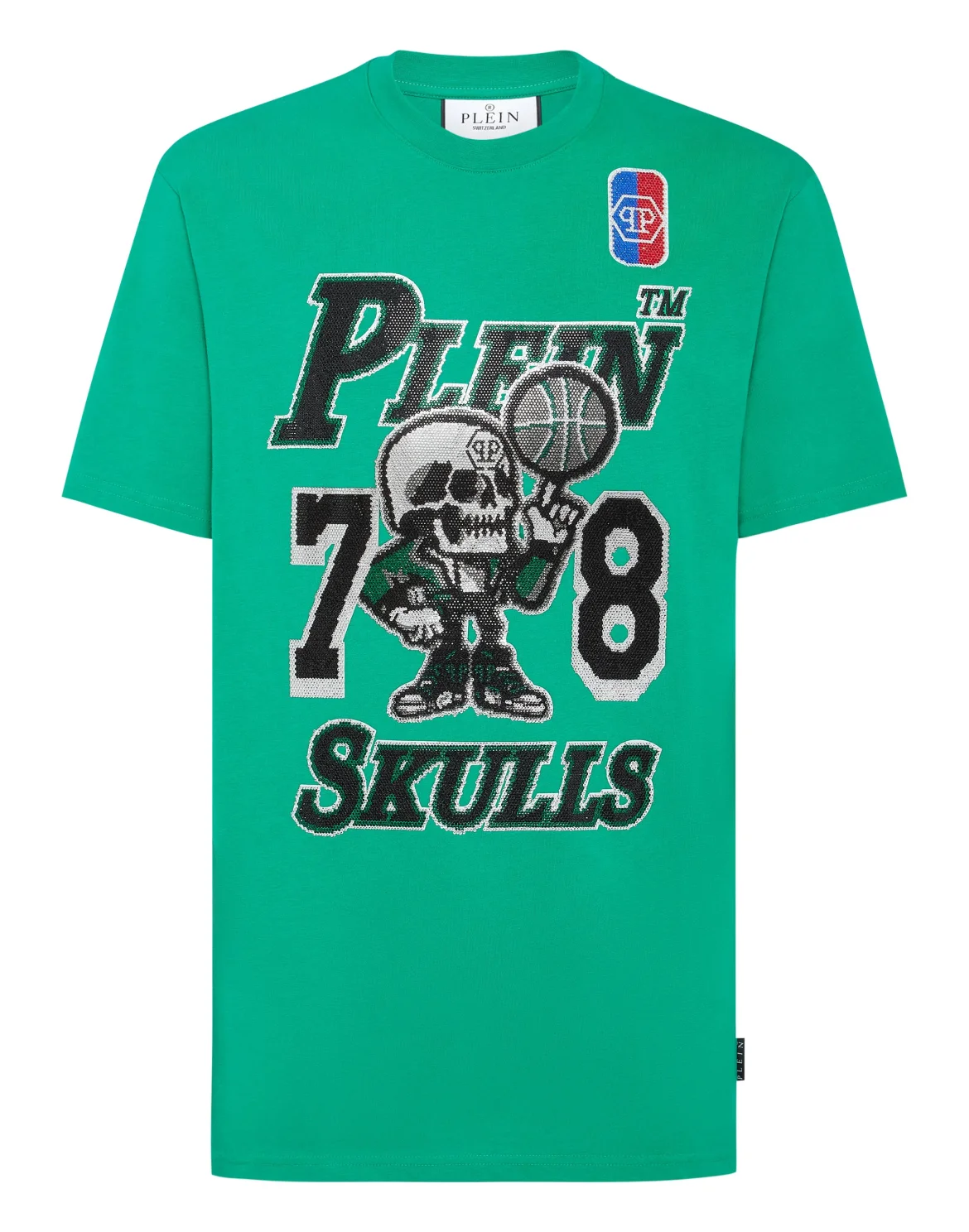 T-shirt Round Neck SS Basketball, цвет: Зеленый