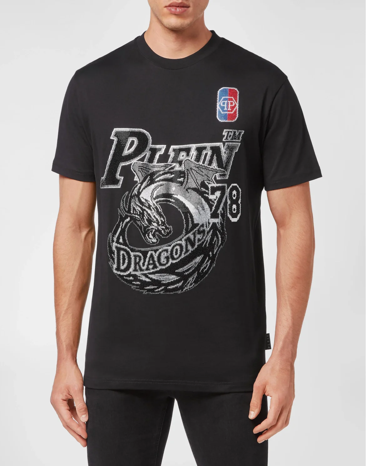 T-shirt Round Neck SS Basketball, цвет: Черный