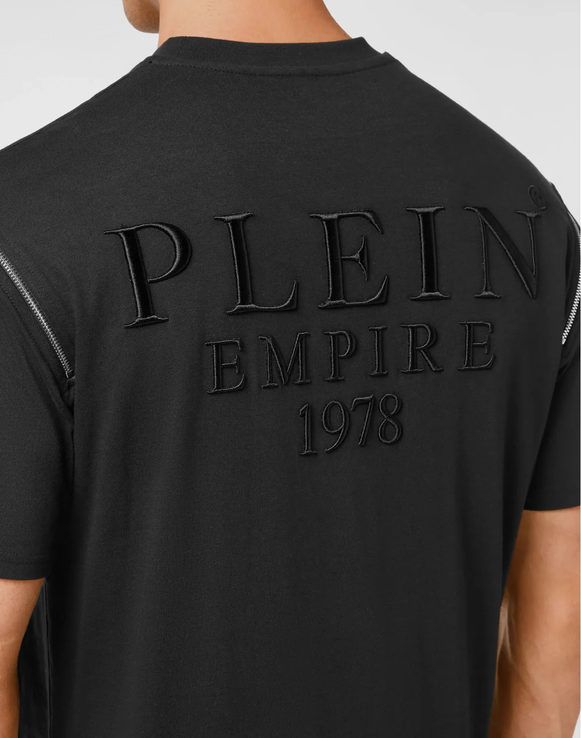 T-shirt Round Neck SS Plein Empire, цвет: Черный