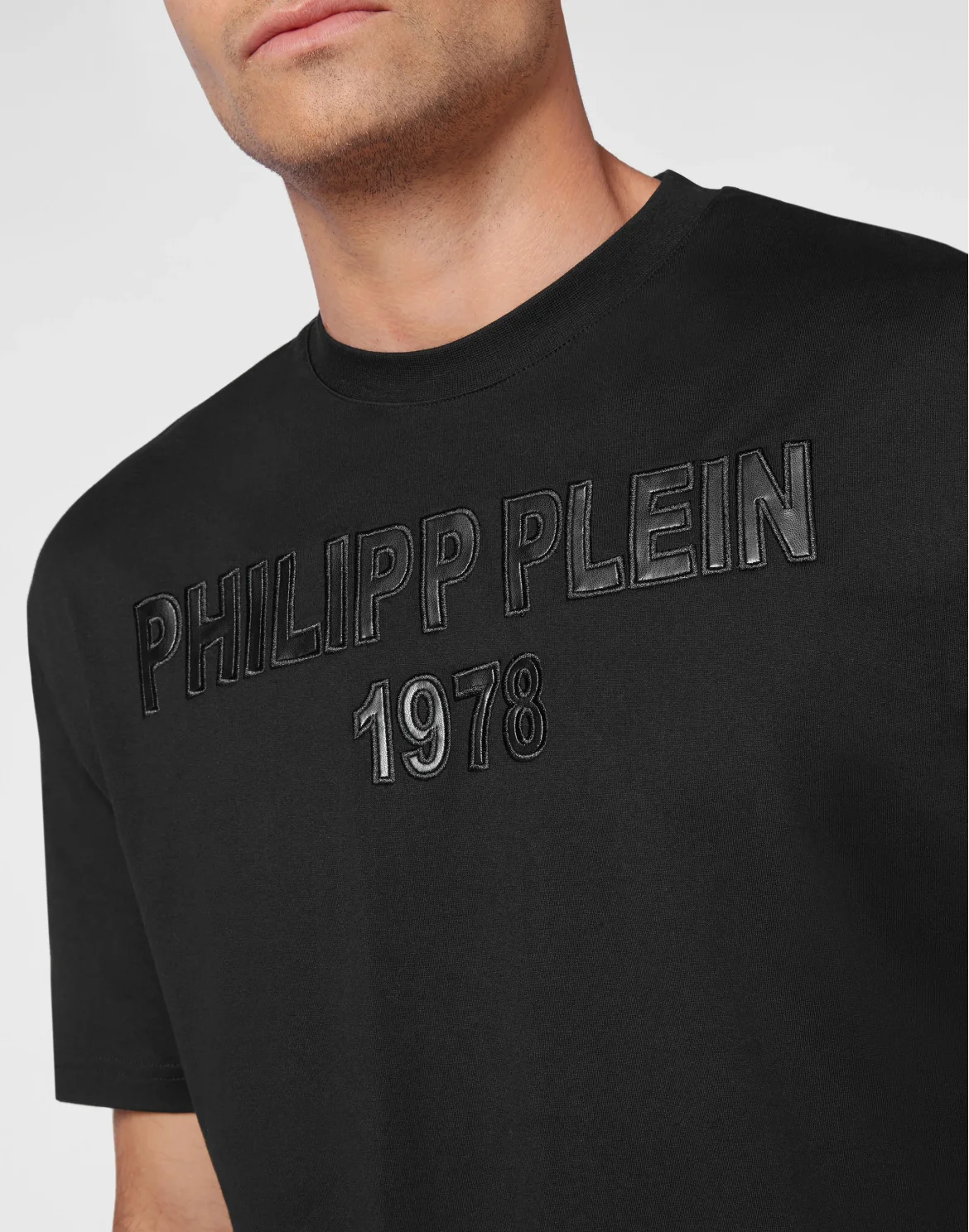 T-shirt Round Neck SS Plein Empire, цвет: Черный
