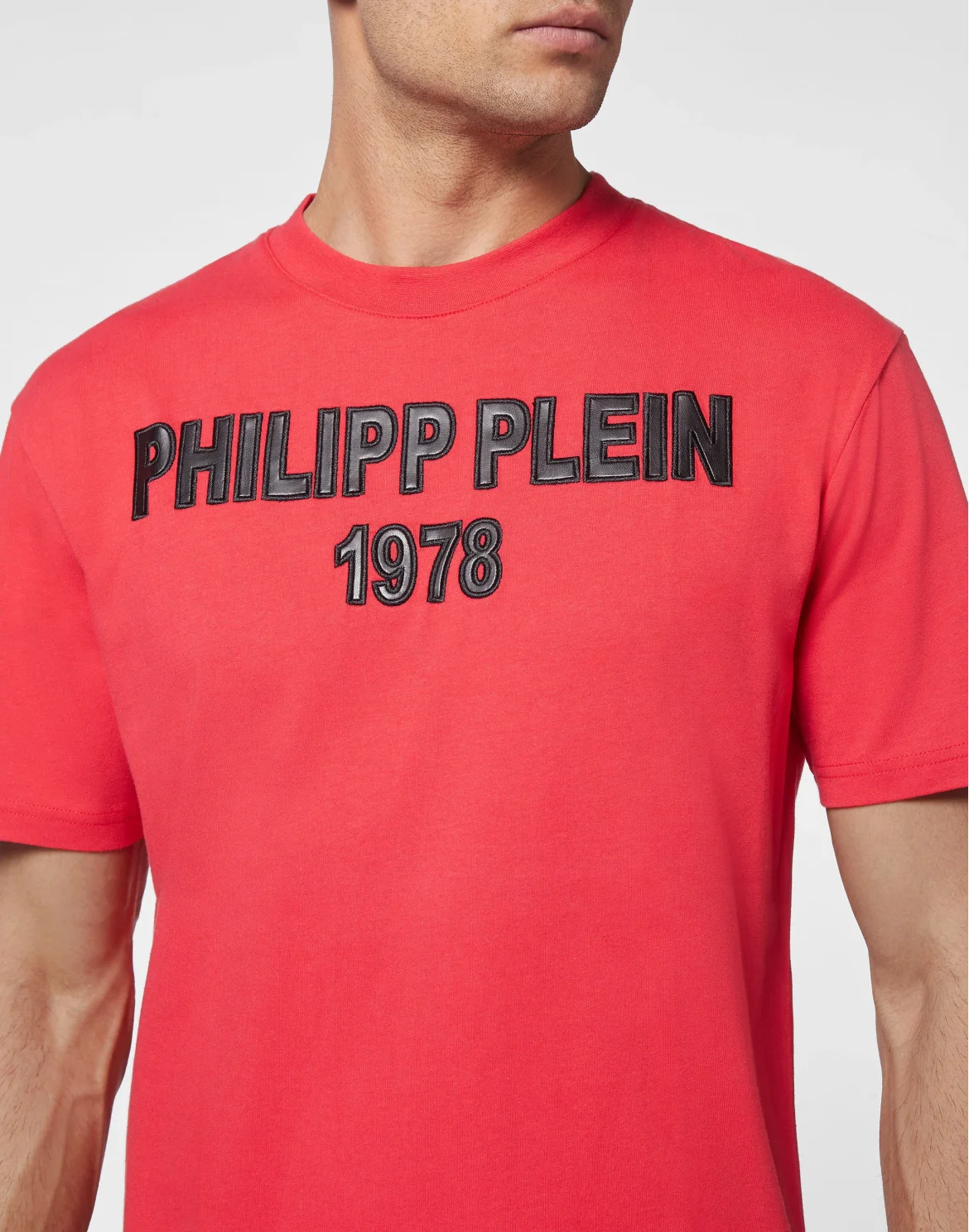 T-shirt Round Neck SS Plein Empire, цвет: Красный