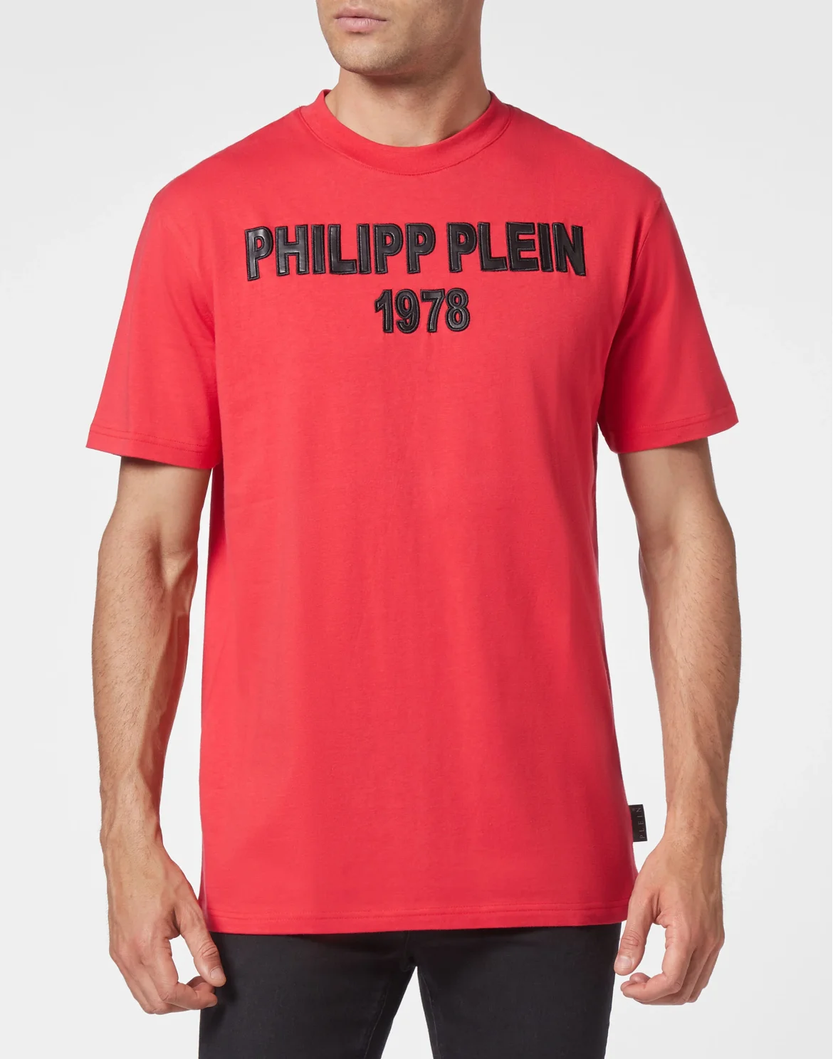 T-shirt Round Neck SS Plein Empire, цвет: Красный