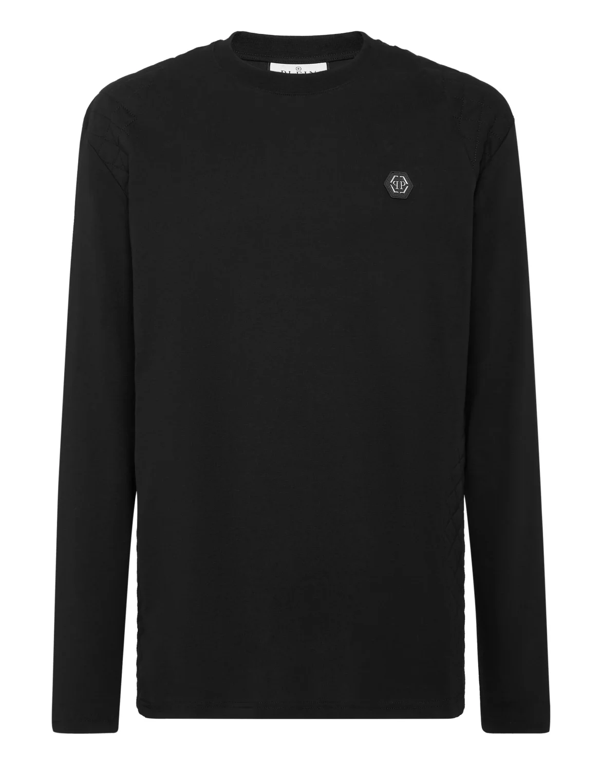 T-shirt Round Neck LS, цвет: Черный