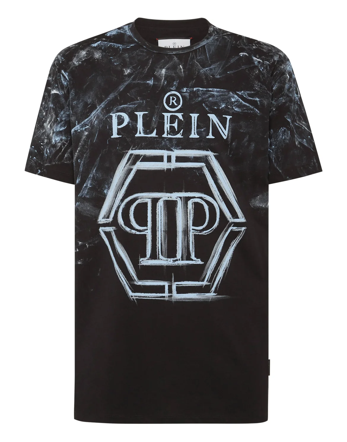 T-shirt Round Neck SS Hexagon, цвет: Черный