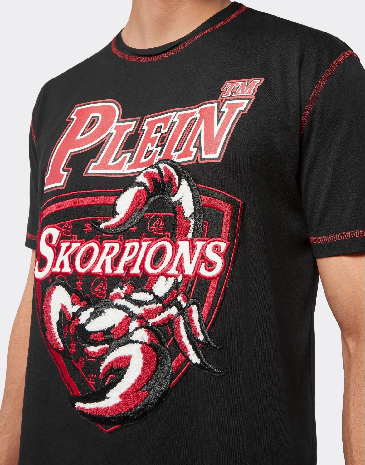 T-shirt Round Neck SS Basketball, цвет: Черный