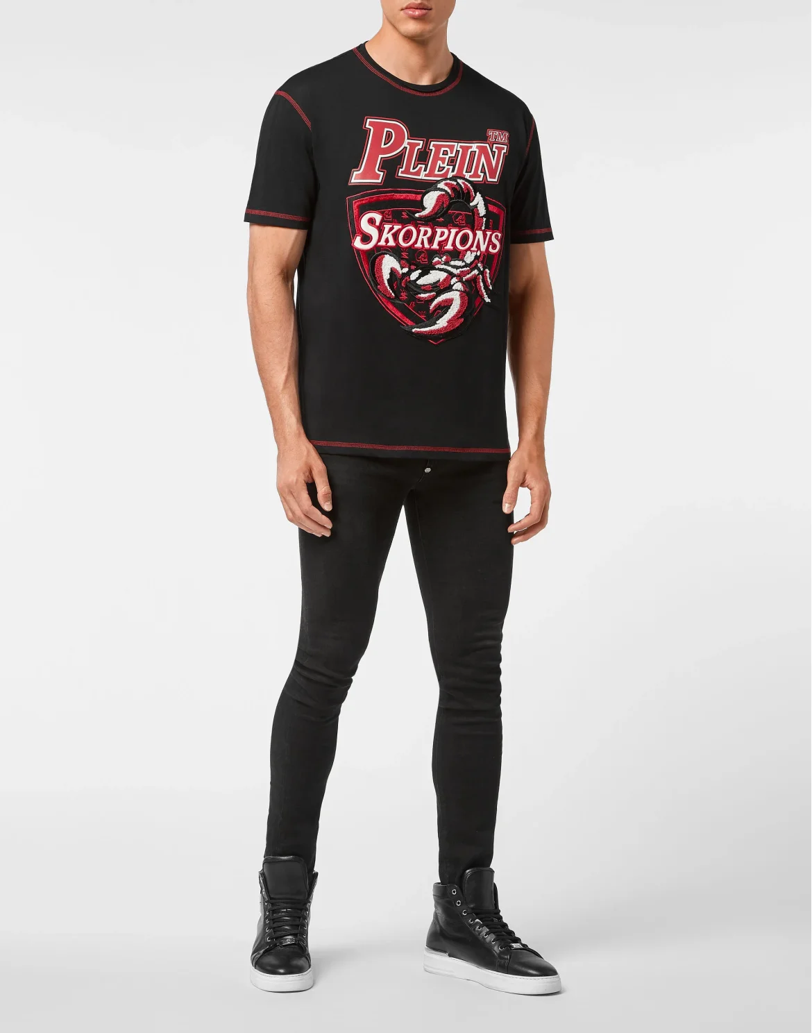 T-shirt Round Neck SS Basketball, цвет: Черный