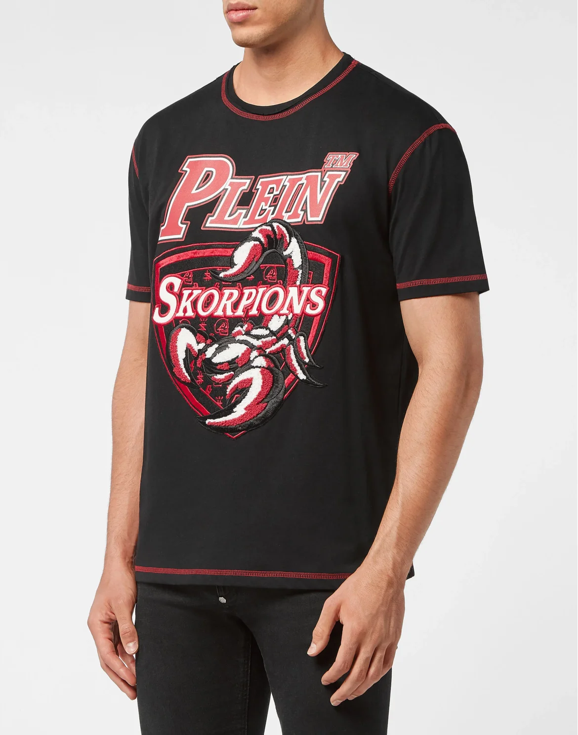 T-shirt Round Neck SS Basketball, цвет: Черный