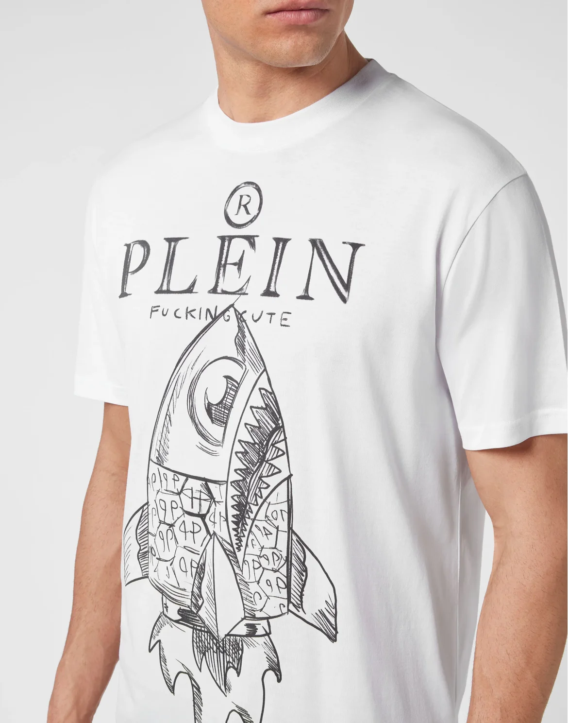 T-shirt Round Neck SS Monsters, цвет: Белый