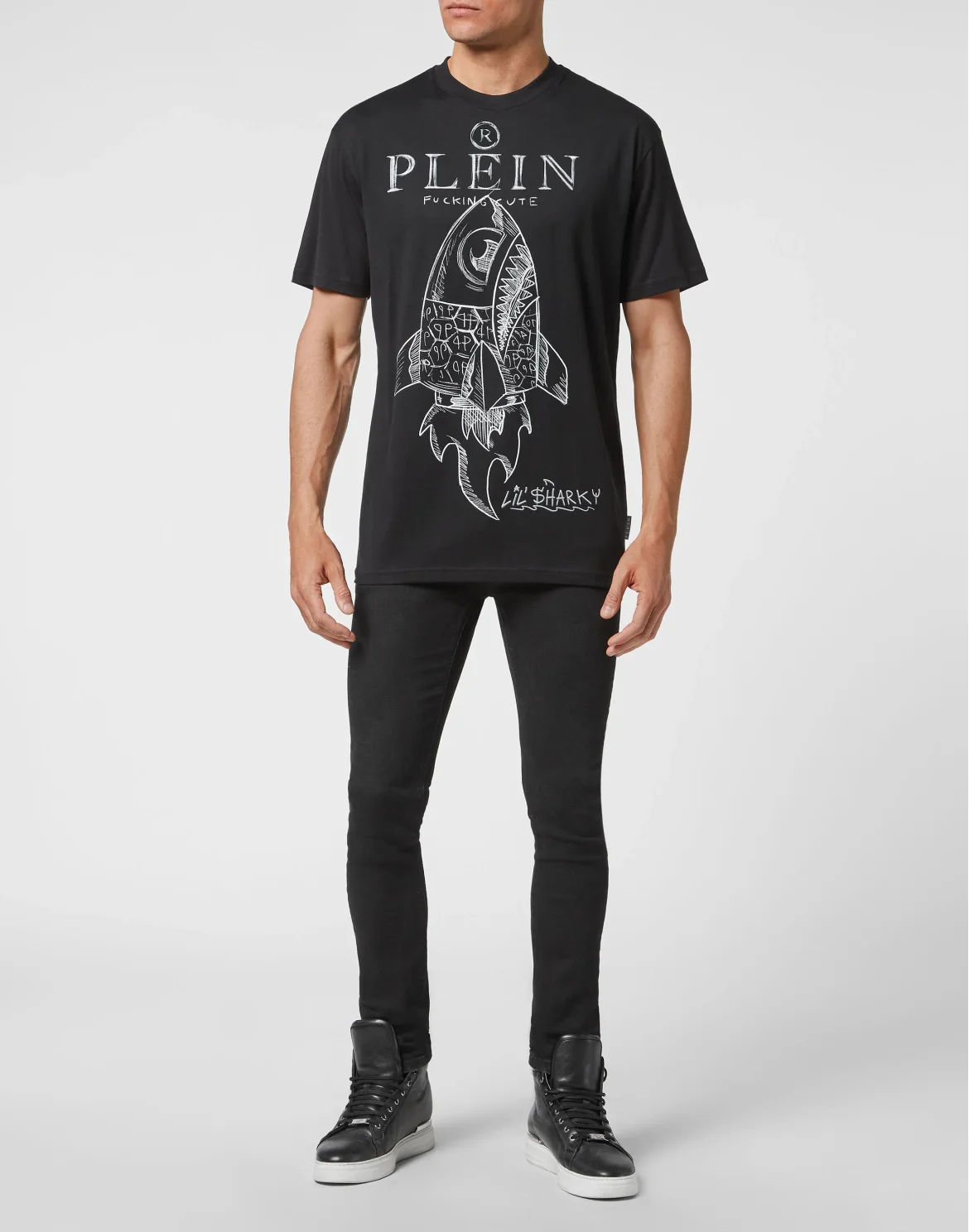 T-shirt Round Neck SS Monsters, цвет: Черный