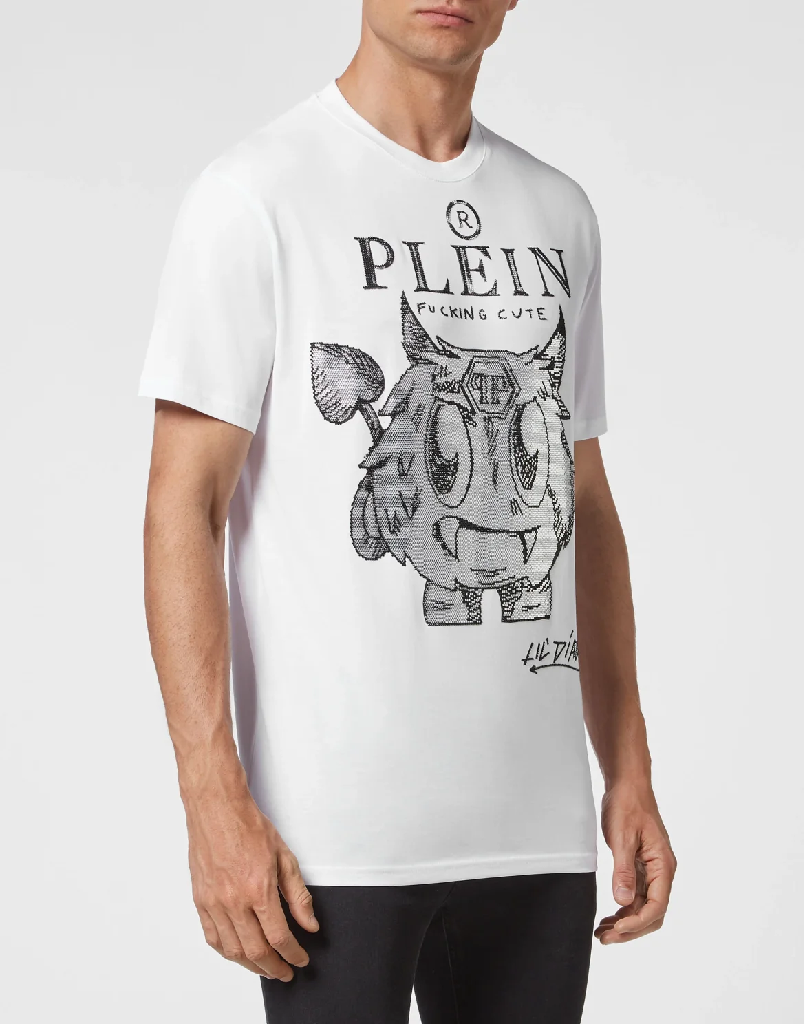 T-shirt Round Neck SS Monsters, цвет: Белый