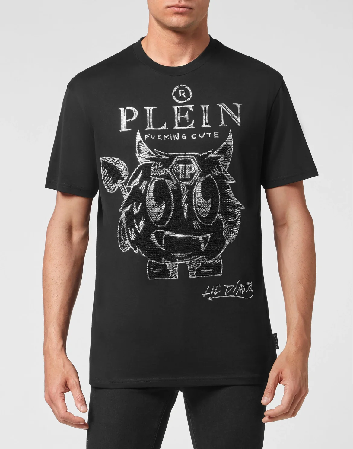 T-shirt Round Neck SS Monsters, цвет: Черный