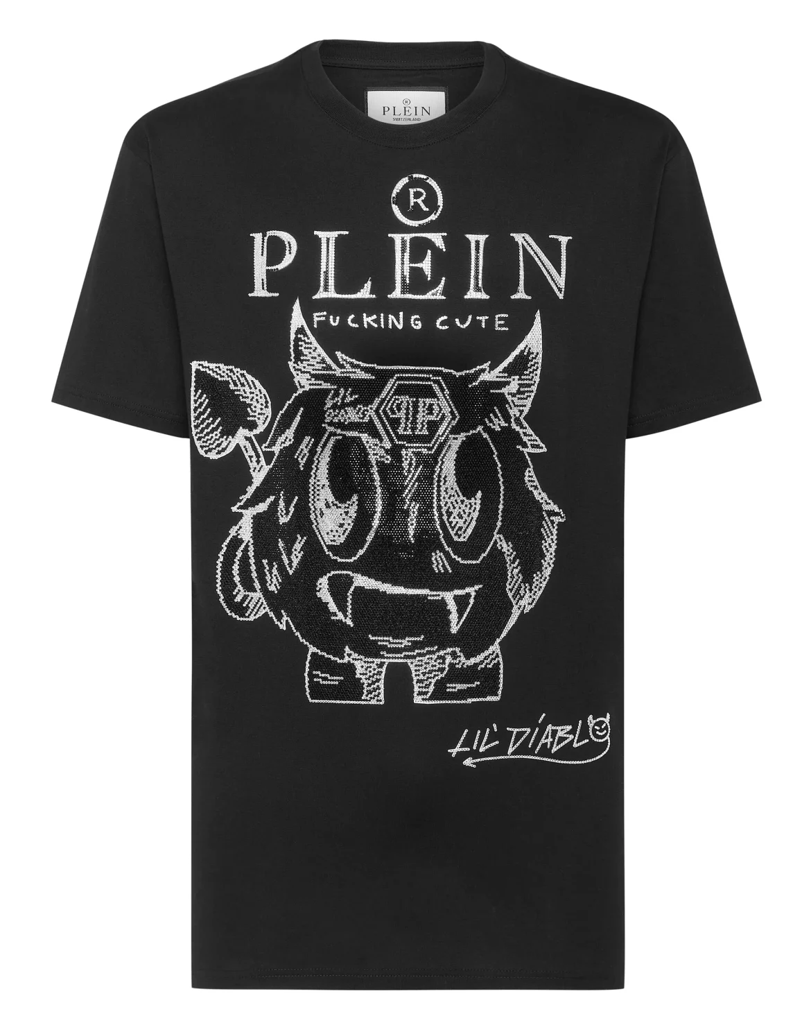 T-shirt Round Neck SS Monsters, цвет: Черный