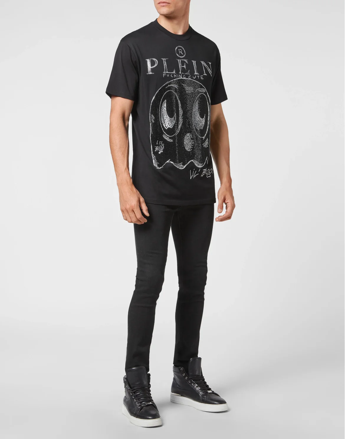 T-shirt Round Neck SS Monsters, цвет: Черный