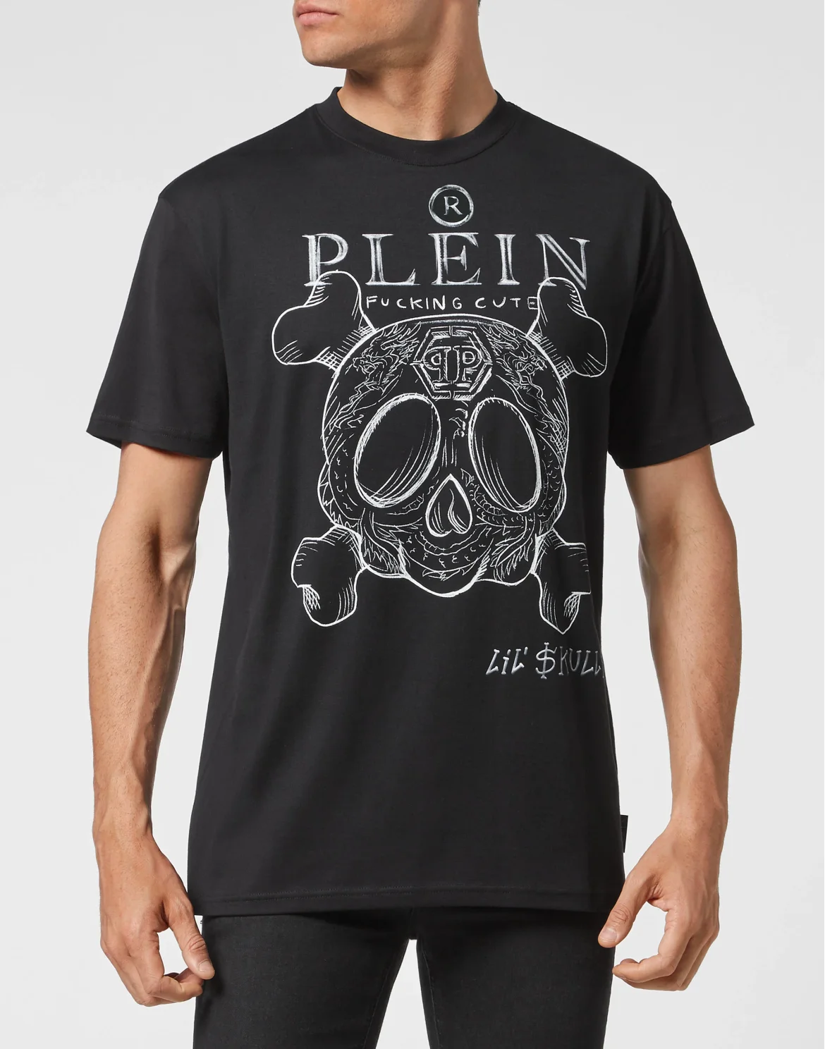 T-shirt Round Neck SS Monsters, цвет: Черный