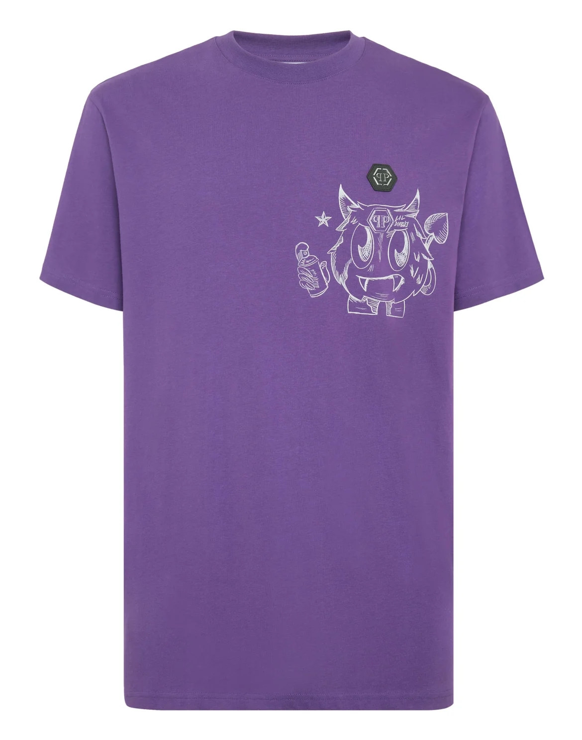 T-shirt Round Neck SS Monsters, цвет: Фиолетовый