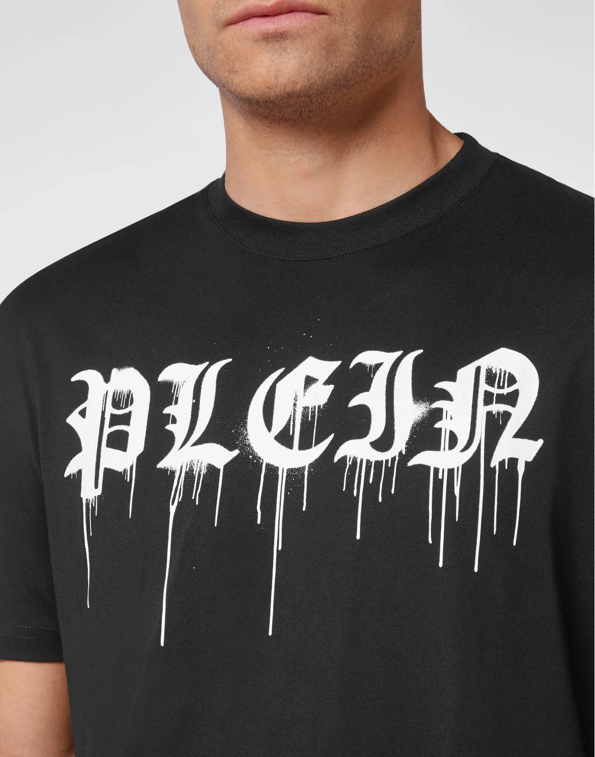 T-shirt Round Neck SS Gothic Plein, цвет: Черный