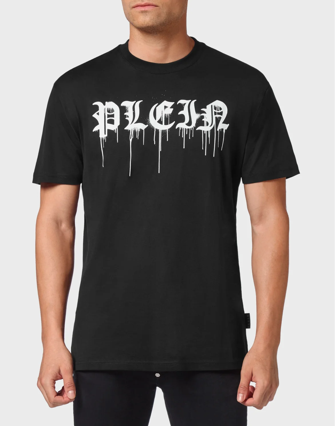 T-shirt Round Neck SS Gothic Plein, цвет: Черный