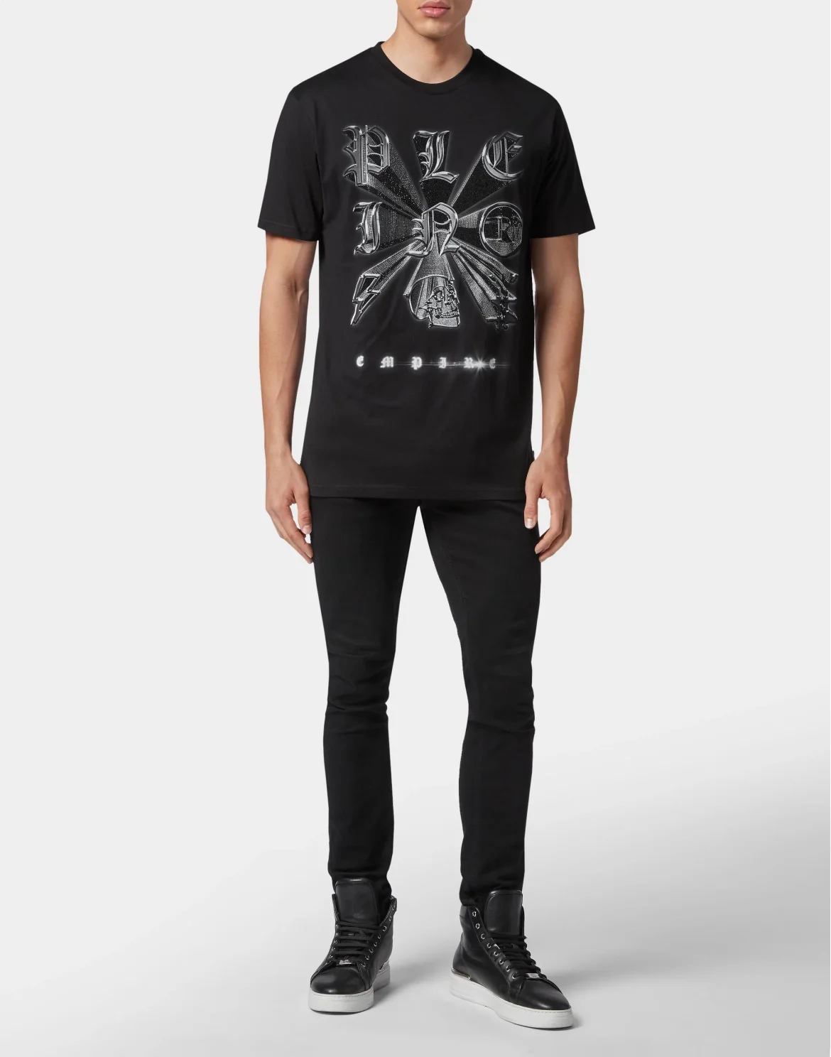 T-shirt Round Neck SS, цвет: Черный