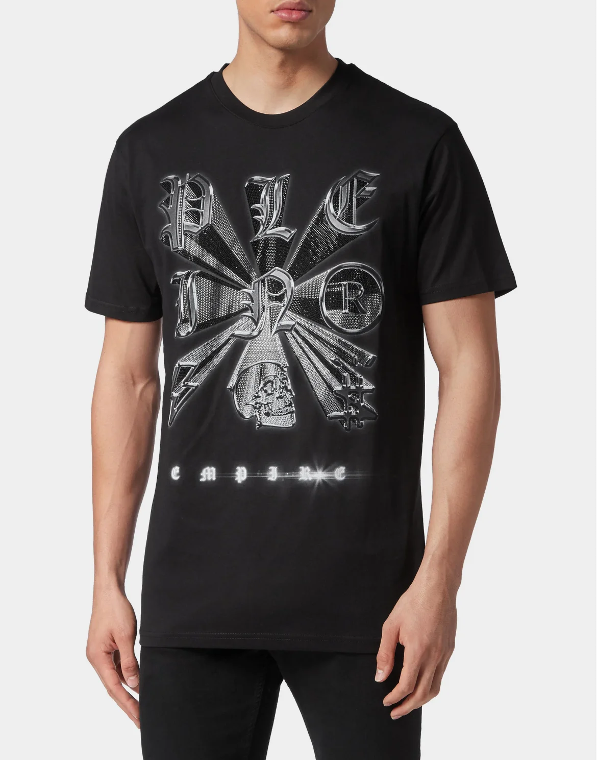 T-shirt Round Neck SS, цвет: Черный