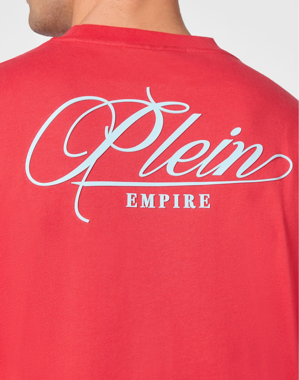 T-shirt Round Neck SS Plein Empire, цвет: Красный