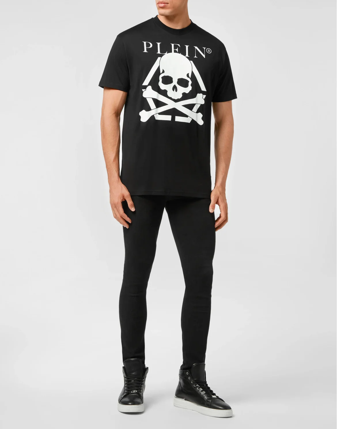 T-shirt Round Neck SS Skull&Bones, цвет: Черный