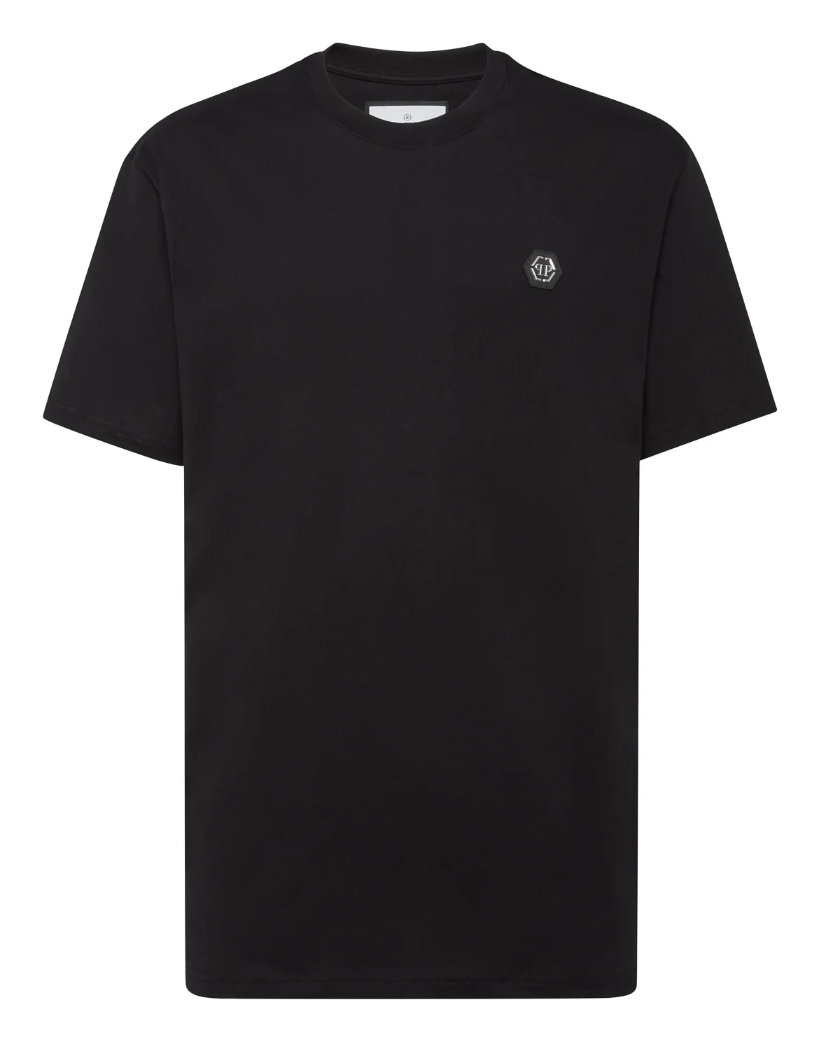 T-shirt Round Neck SS Hexagon, цвет: Черный