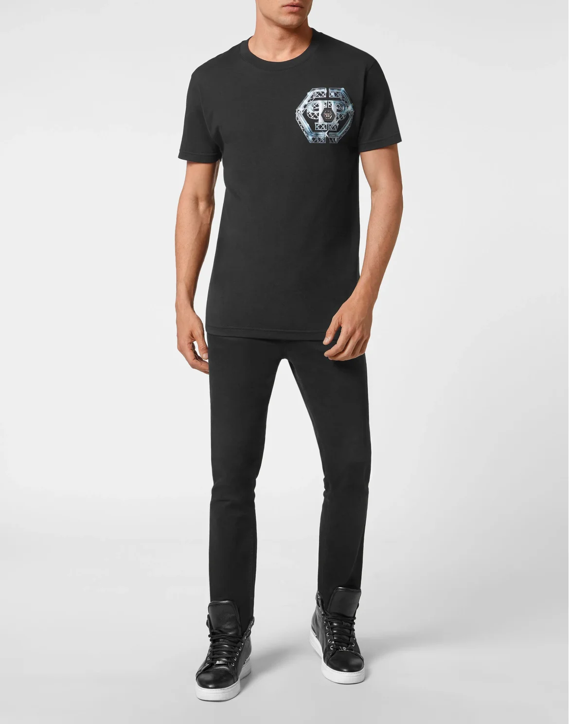 T-shirt Lil Shark Monsters, цвет: Черный