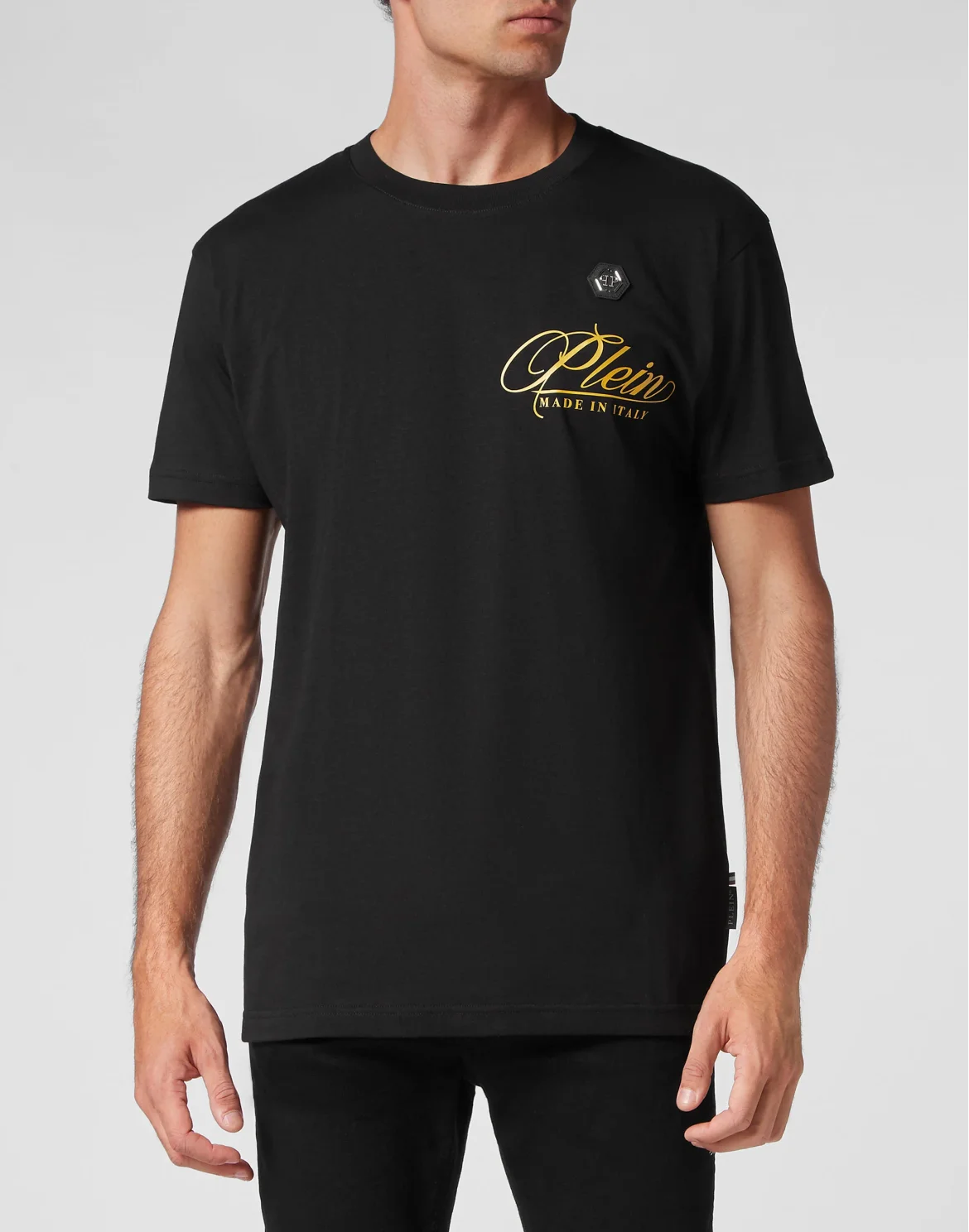 T-shirt Round Neck, цвет: Черный