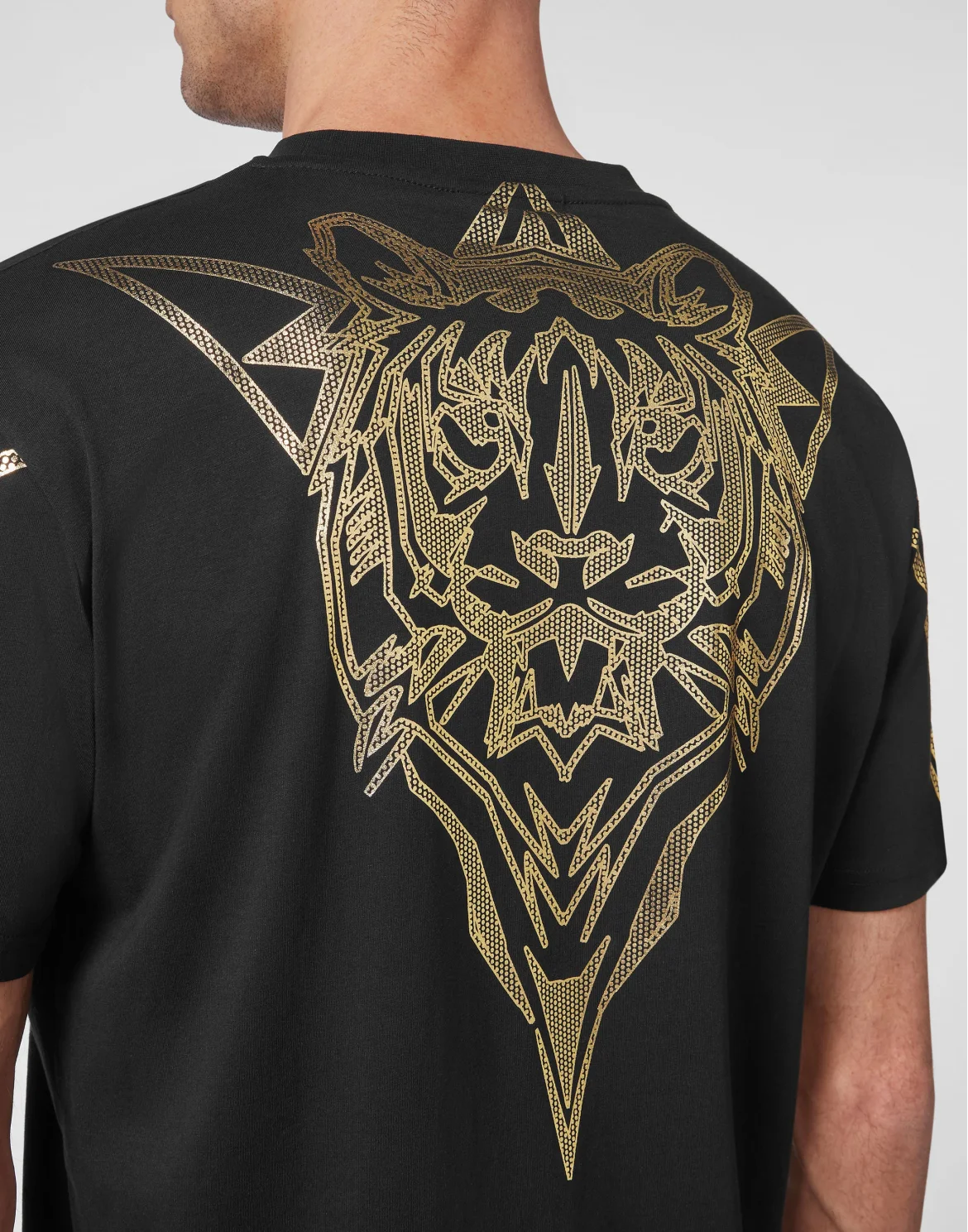 T-shirt Round Neck SS Tiger, цвет: Черный