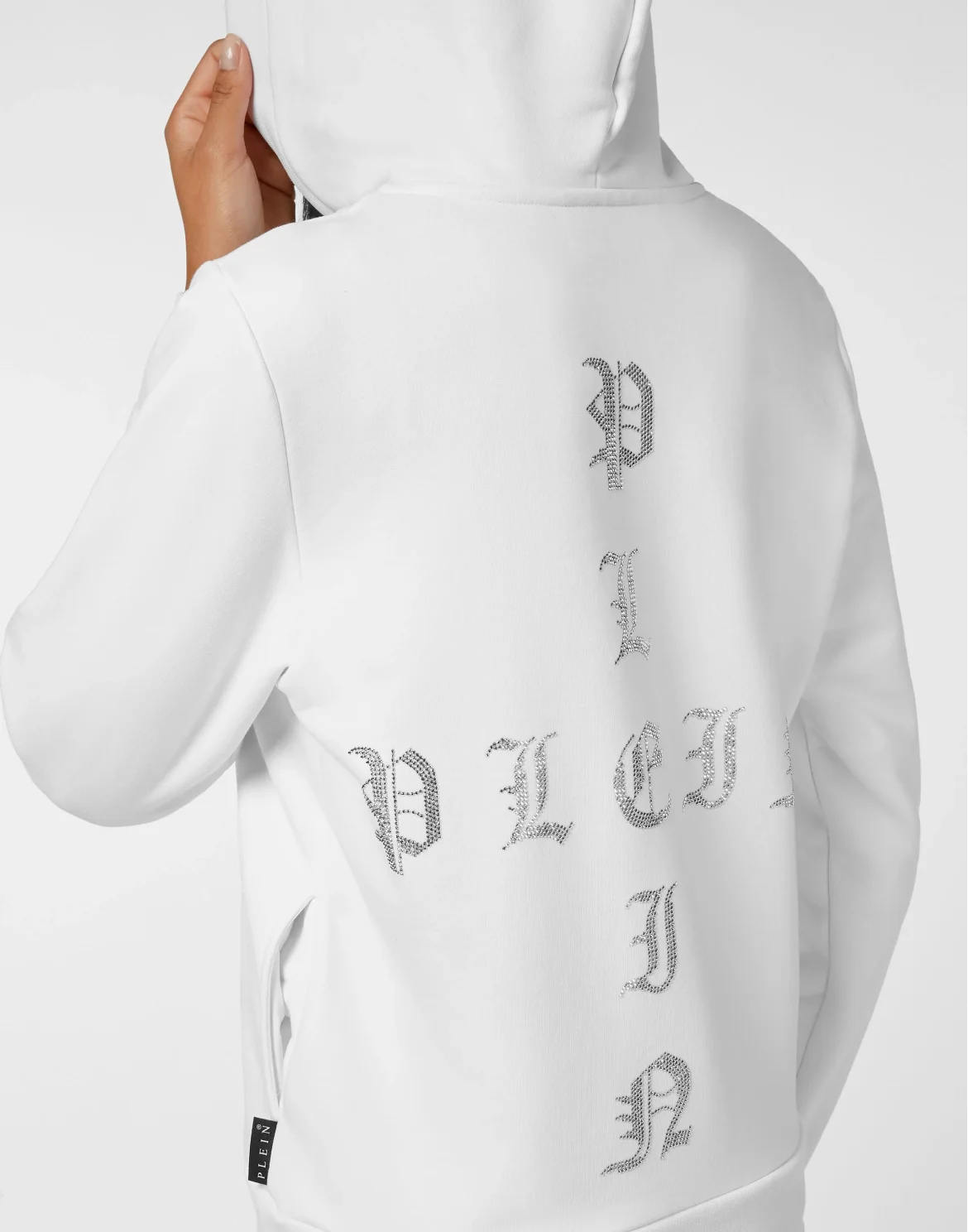 Hoodie sweatshirt Gothic Plein, цвет: Белый