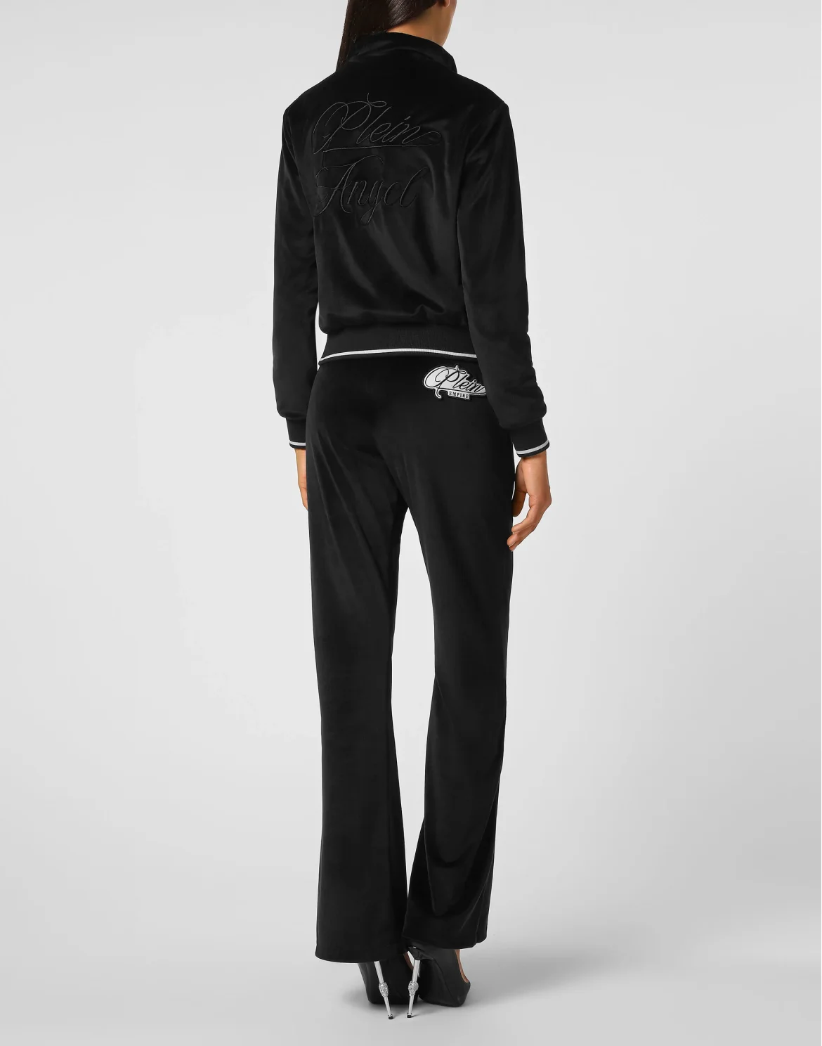 Jogging tracksuit:Top/Trousers, цвет: Черный
